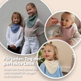 Hellbeige & Blau & Eukalyptus / Baby