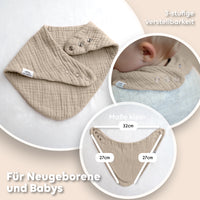 Hellbeige & Creme & Dunkelbeige / Baby