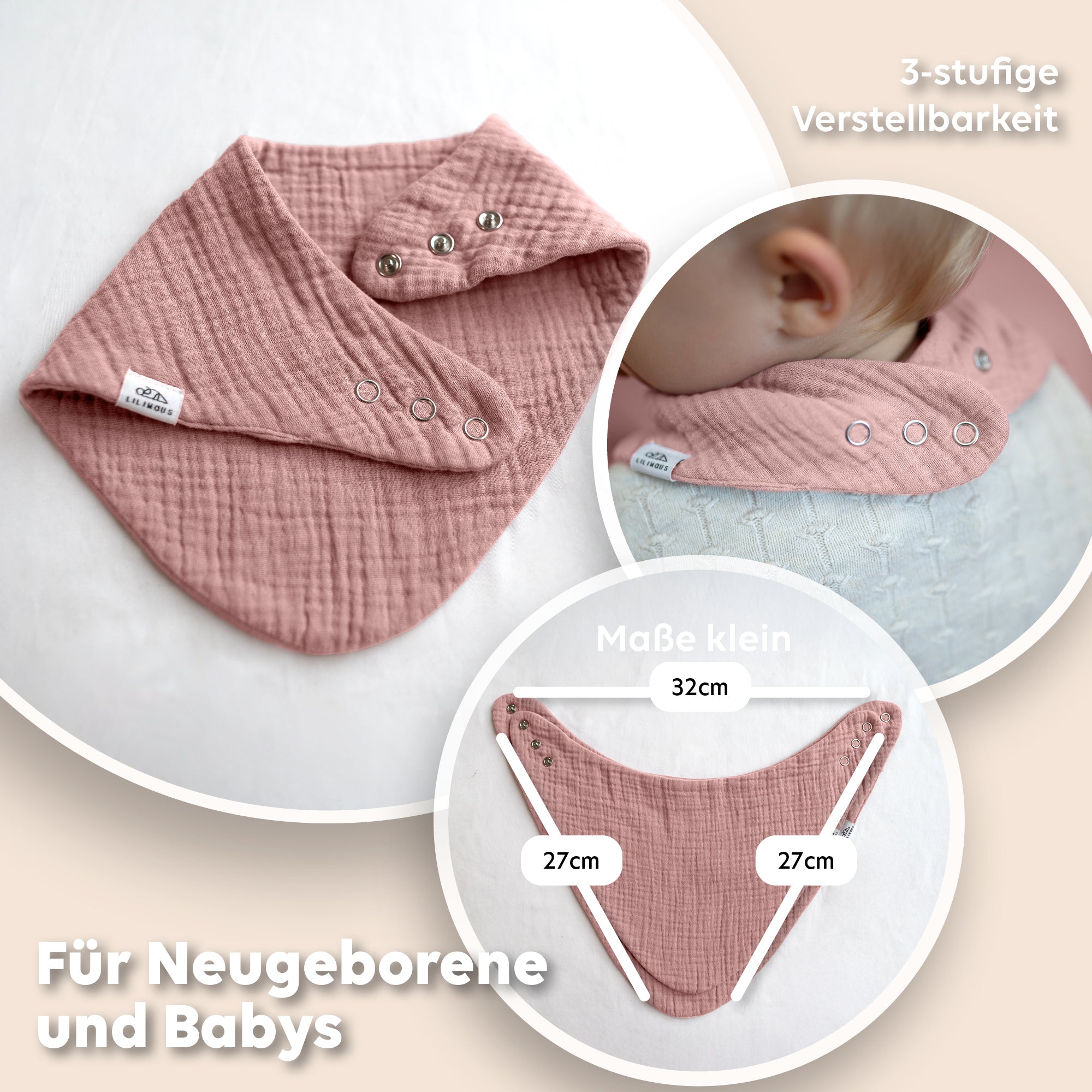 Beigerosa & Puderrosa & Altrosa / Baby