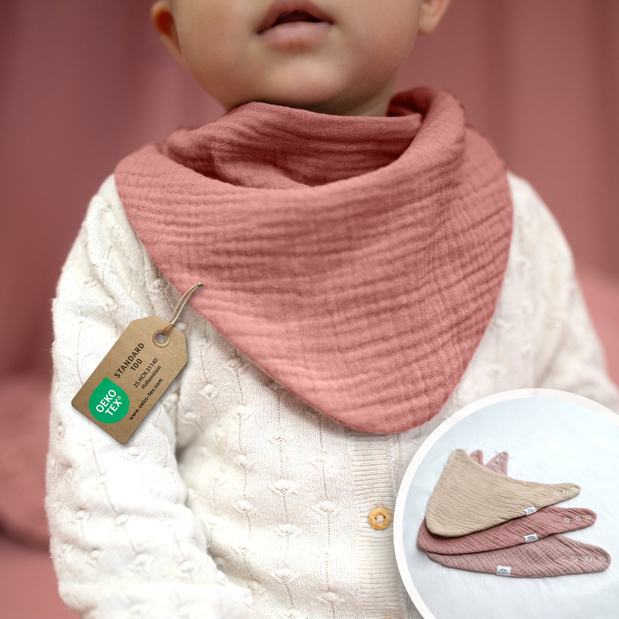 Beigerosa & Puderrosa & Altrosa / Kleinkind