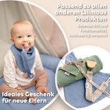 Hellbeige & Blau & Eukalyptus / Kleinkind