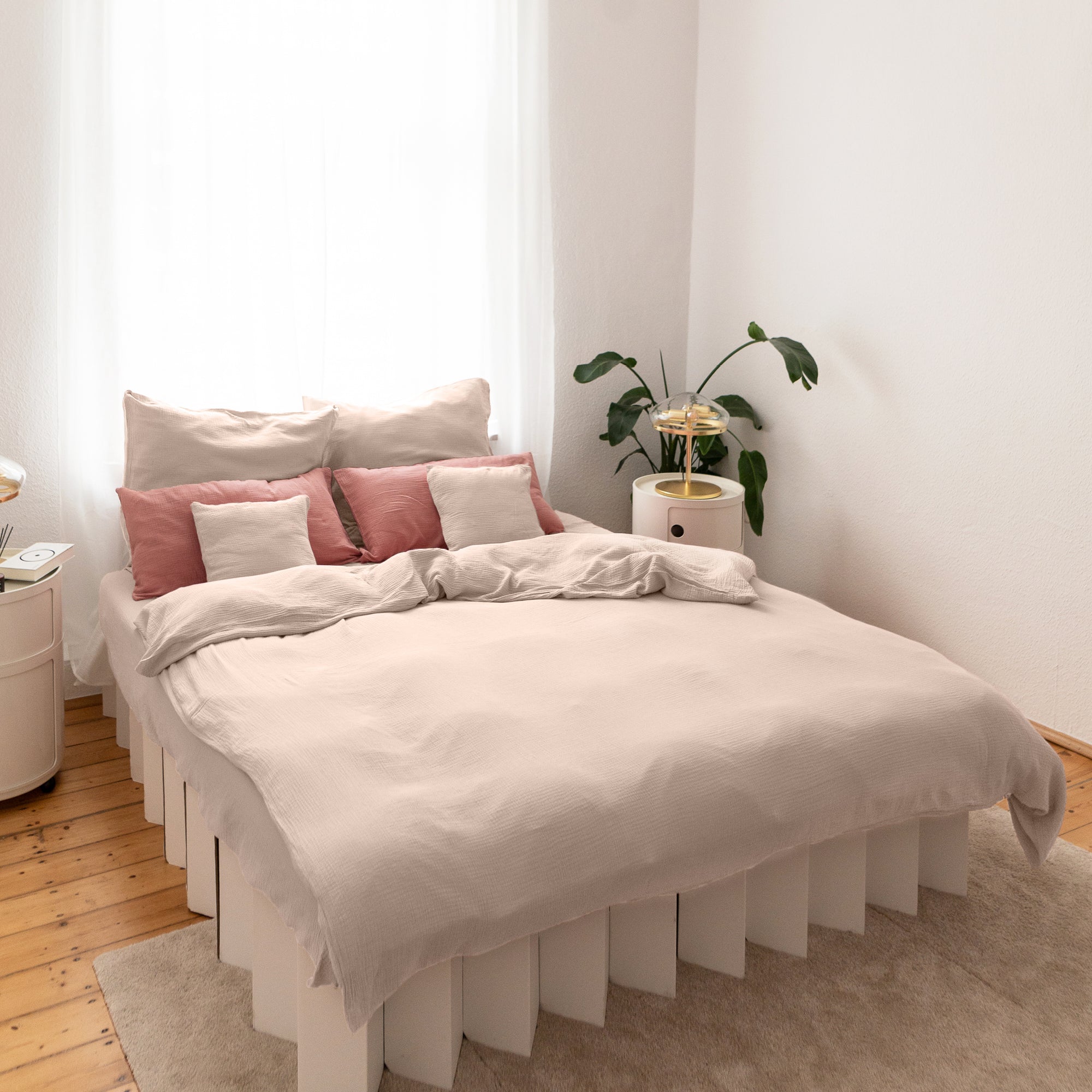 Bettwäsche Set für Erwachsene aus Musselin