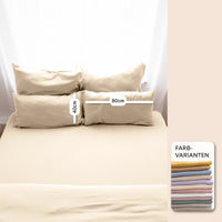 Creme / 1 Kissen 40x80