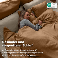 Nougat / 200x200 + 2x Kissen 80x80 200x220 + 2x Kissen 80x80 220x240 + 2x Kissen 80x80 135x200 + 1 Kissen 80x80 155x220 + 1 Kissen 80x80