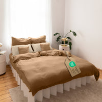 Nougat / 200x200 + 2x Kissen 80x80 200x220 + 2x Kissen 80x80 220x240 + 2x Kissen 80x80 135x200 + 1 Kissen 80x80 155x220 + 1 Kissen 80x80