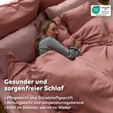 Altrosa / 200x200 + 2x Kissen 80x80 200x220 + 2x Kissen 80x80 220x240 + 2x Kissen 80x80 135x200 + 1 Kissen 80x80 155x220 + 1 Kissen 80x80