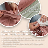 Altrosa / 200x200 + 2x Kissen 80x80 200x220 + 2x Kissen 80x80 220x240 + 2x Kissen 80x80 135x200 + 1 Kissen 80x80 155x220 + 1 Kissen 80x80