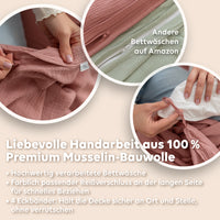 Altrosa / 200x200 + 2x Kissen 80x80 200x220 + 2x Kissen 80x80 220x240 + 2x Kissen 80x80 135x200 + 1 Kissen 80x80 155x220 + 1 Kissen 80x80