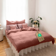 Altrosa / 200x200 + 2x Kissen 80x80 200x220 + 2x Kissen 80x80 220x240 + 2x Kissen 80x80 135x200 + 1 Kissen 80x80 155x220 + 1 Kissen 80x80