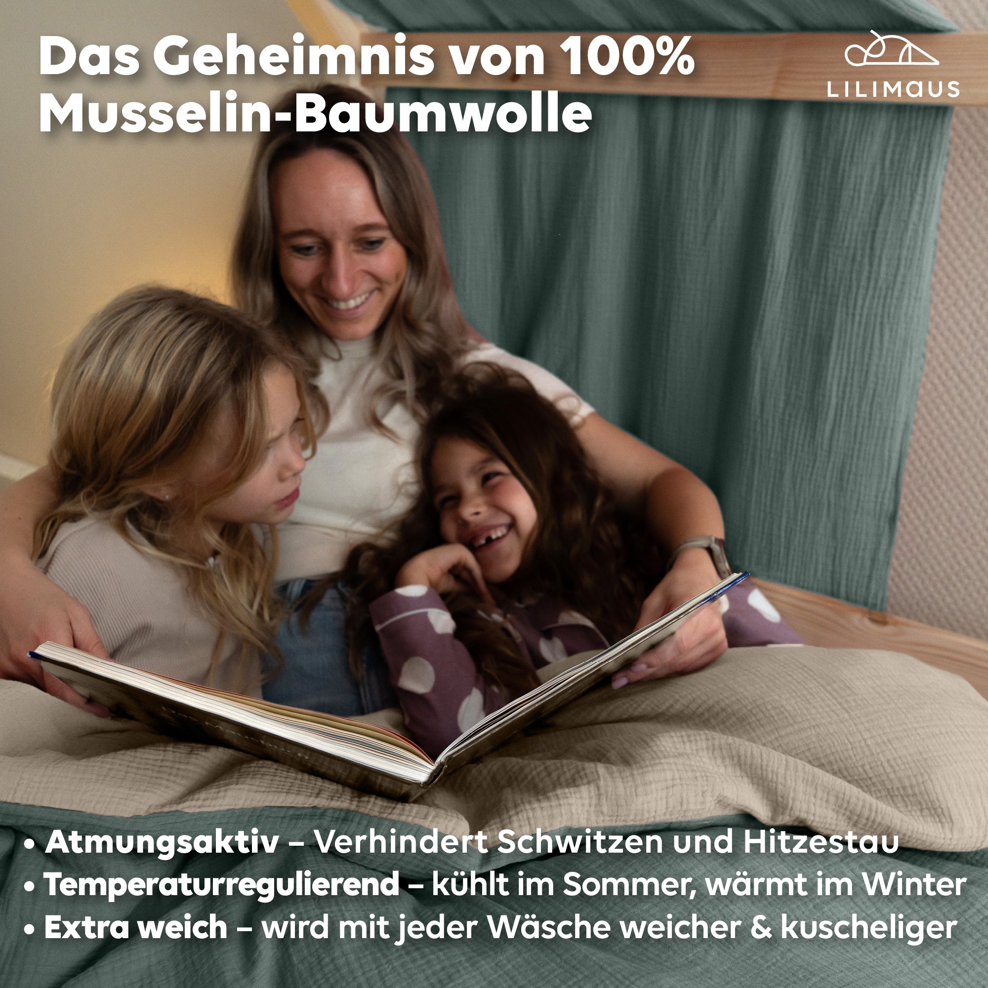 Hellbeige & Eukalyptus