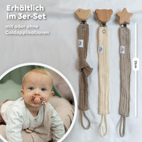 Hellbeige & Creme & Dunkelbeige / ohne Gold