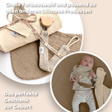 Hellbeige & Creme & Dunkelbeige / mit Gold ohne Gold