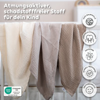 Hellbeige & Creme & Dunkelbeige