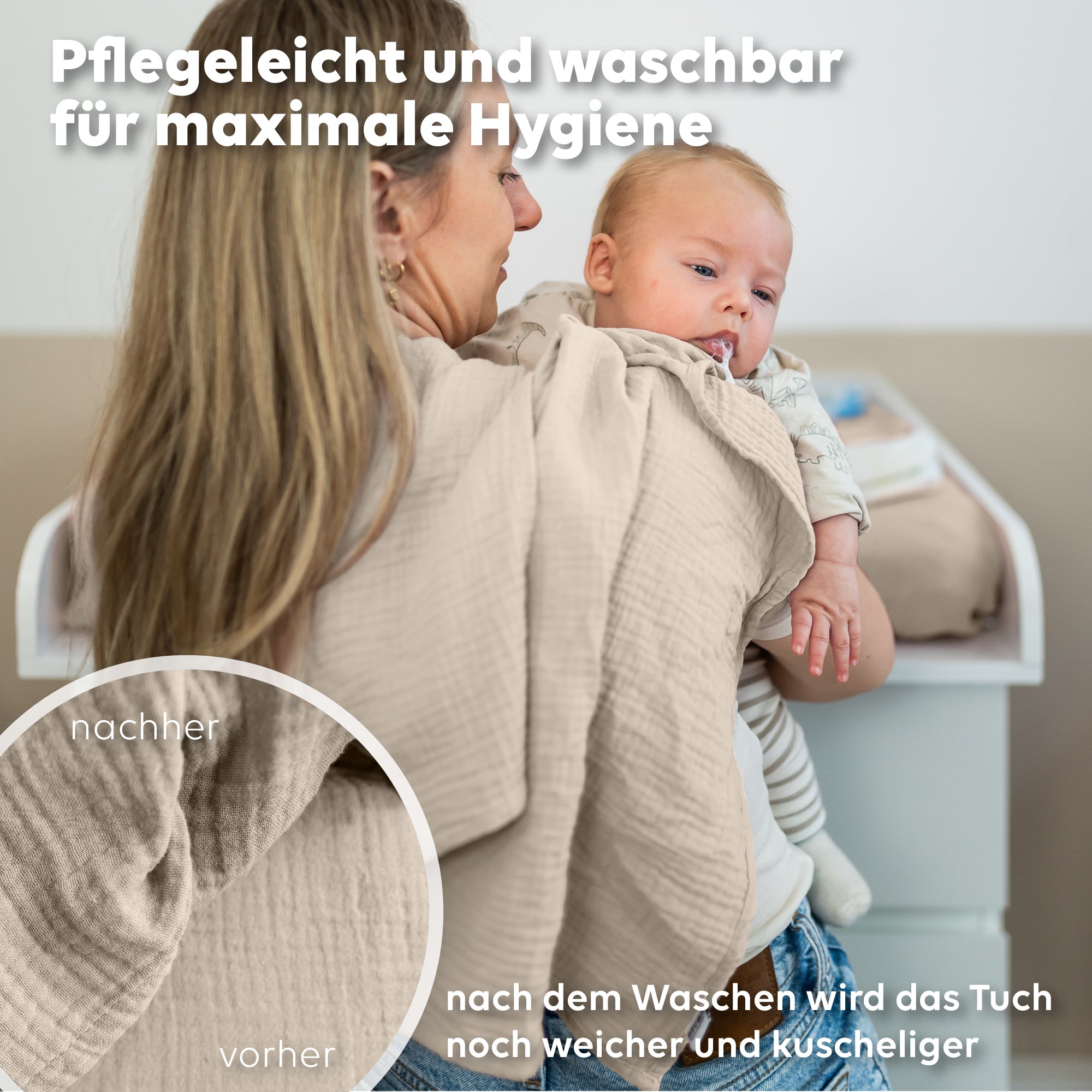 Hellbeige & Creme & Dunkelbeige