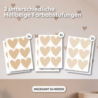 hellbeige / einheitsgröße 36 stück