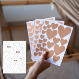 dunkelbeige / gemischte größen 132 stück