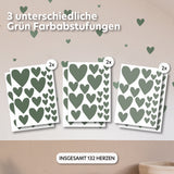 eukalyptus / gemischte größen 132 stück