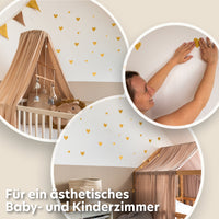 senfgelb / gemischte größen 132 stück