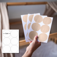 hellbeige / einheitsgröße 36 stück