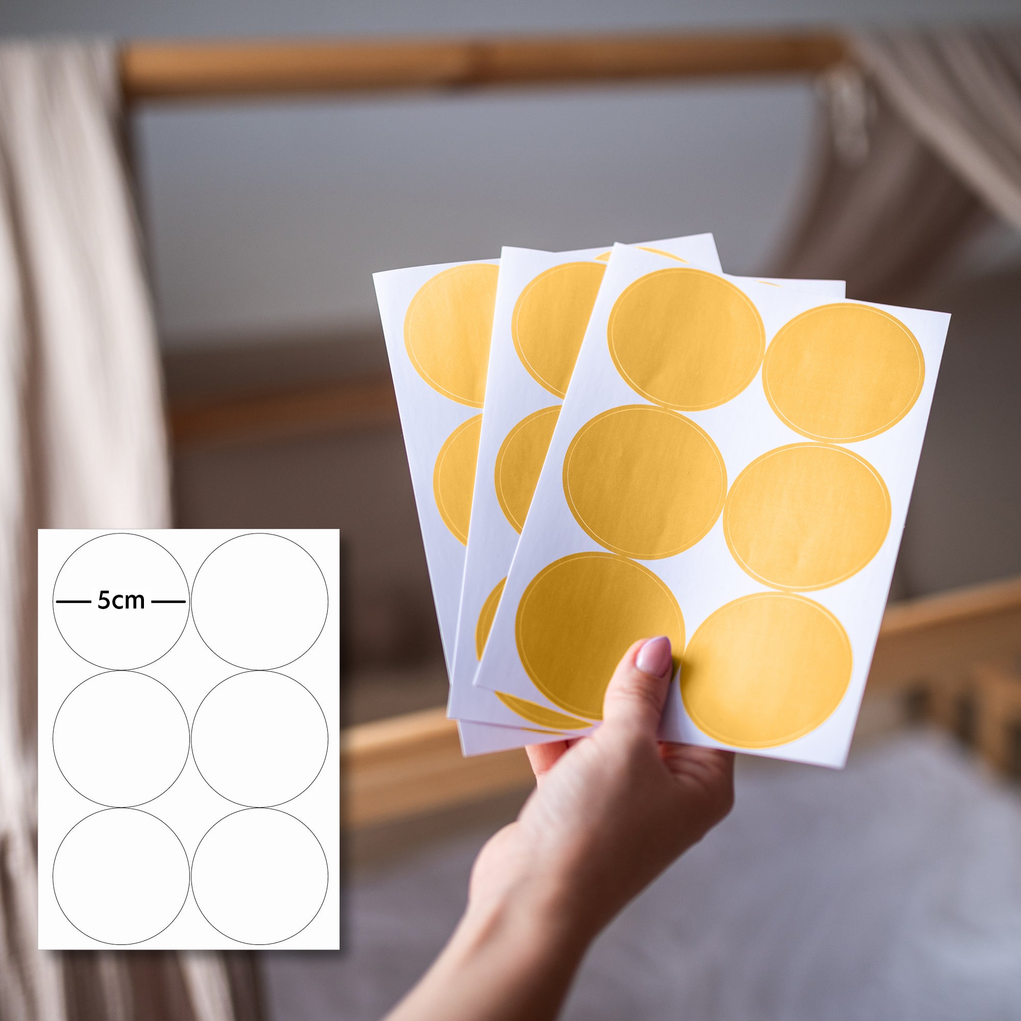 senfgelb / einheitsgröße 36 stück