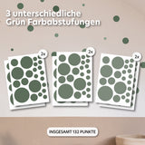 eukalyptus / gemischte größen 132 stück