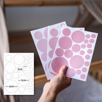 rosa / gemischte größen 132 stück