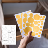 senfgelb / gemischte größen 132 stück