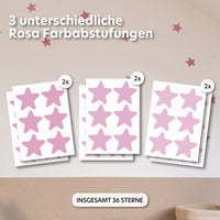 rosa / einheitsgröße 36 stück
