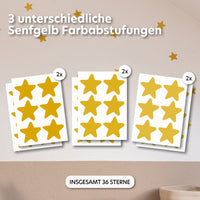 senfgelb / einheitsgröße 36 stück