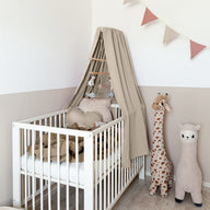 SPARSET: Babybett Himmel + Wimpel-/Sternenkette ab