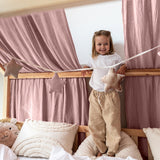 SPARSET: Hausbett Himmel Typ B+ Bettschlange + Wimpelkette/Sternenkette ab